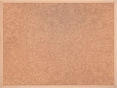 Obrázok produktu pre Korková stena s dreveným rámom 90 x 60 cm Korková stena Korková stena