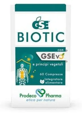 Produktbild von GSE BIOTIC Nahrungsergänzungsmittel mit Grapefruitkernextrakt für Immunsystem 60 Tabletten