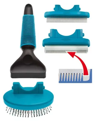 Produktbild von 3 in 1-Tierpflegebürste