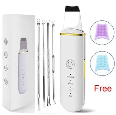 Immagine prodotto di Stuzzicadenti per l'igiene orale con 3 modalità: pulizia, ionizzazione, ricaricabile tramite USB, colore bianco
