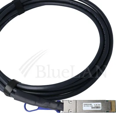 Productafbeelding van BLUEOPTICS Direct Attach Kabel 400GBASE-CR4 QSFP-DD, 1 meter (BL292901X1M26-BL)