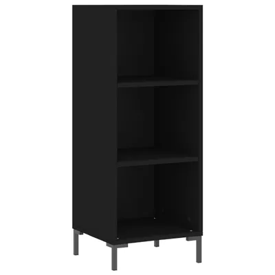Produktbild von "SALE 2026"Sideboard - elegante Design - Mehrzweckschrank - Schwarz 34,5x32,5x90 cm Holzwerkstoff - Kommoden DE9661556