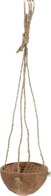 Produktbild von Blumenampel mit 1 Kokos Becher, ca. 45 cm