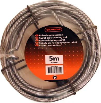 Immagine prodotto di Skandia Spirale per la pulizia degli scarichi 5mtr