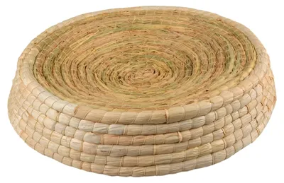 Produktbild von Duvo+ Hocker Siesta Maisblatt creme beige