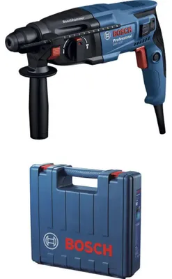 Produktbild von Bosch GBH 220, SDS Plus, Schwarz, Blau, 2,2 cm, 2 J, 4800 BPM, 1,3 cm