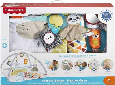 Produktbild von Mattel GKD45 - Fisher Price - 5 Sinne Spieldecke