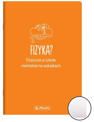 Obrázok produktu pre Zošit A5 60k károvaný Tematická fyzika Herlitz