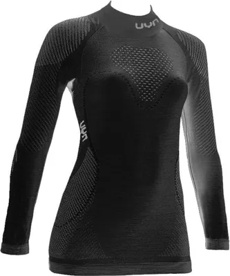 Produktbild von UYN Fusyon Funktionsshirt Turtleneck Damen black/anthrazit/anthrazit S/M