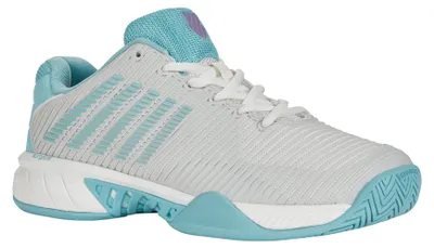 Imagen del producto de Zapatillas de tenis K-Swiss Hypercourt Express 2 para mujer, color blanco/azul, talla 37.5