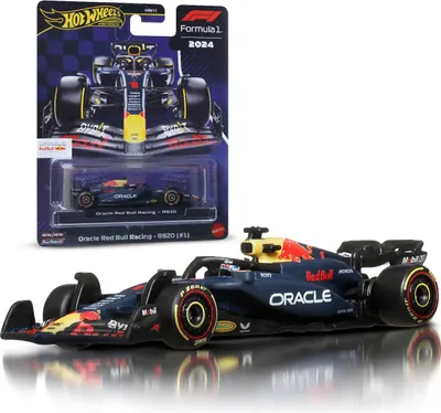 Immagine prodotto di Model Diecast Samochodu Formula 1 Hot Wheels 1:64 Oracle Red Bull RB20 #1 Max Verstappen 2024