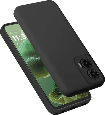 Produktbild von Cadorabo Hülle für Motorola Moto G35 Hülle Silikon Handyhülle Case aus flüssigem Silikon, Kratzfeste und stoßfeste Schutzhülle für Motorola Moto G35