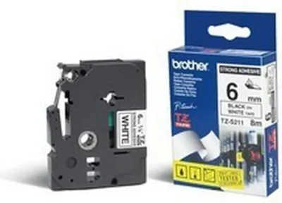 Obrázok produktu pre Brother TZE-S211 TZ páska na vytváranie štítkov
