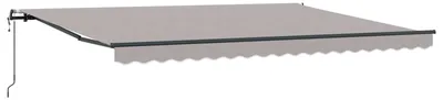Immagine prodotto di Tenda Retrattile Grigio chiaro 450 × 350 cm Tessuto e Alluminio