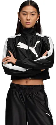 Image de Veste de survêtement courte Puma FUTURE.PUMA.ARCHIVE T7Slim - PUMA Noir, taille : XL