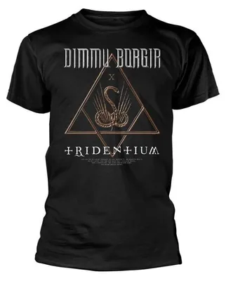 Produktbild von Dimmu Borgir T-Shirt Herren Tridentium schwarz Band-Merch, Bands 100% Baumwolle L