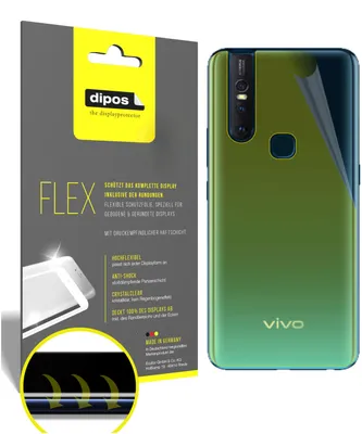Obrázok produktu pre 2x ochranná fólia pre zadný kryt Vivo S1 Pro, 100% pokrytie displeja, dipos Flex