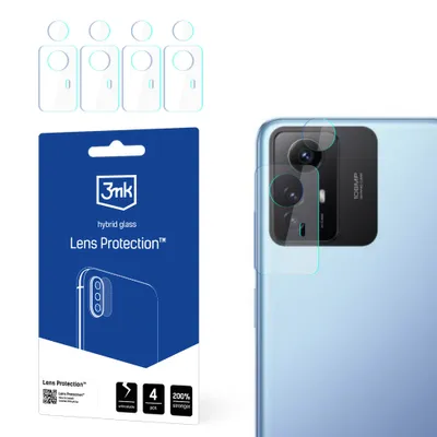 Produktbild von 3mk Hybridglas Lens Protection für Xiaomi Redmi Note 12s Kamera Objektiv Kameralinse 0,16mm 6H (4 Stück)