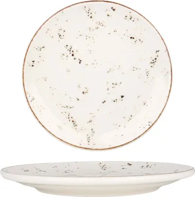 Image de Bonna Assiette à dessert - Grain - Porcelaine - 17 cm