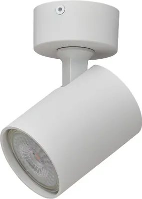 Produktbild von Oktaplex Deckenleuchte weiß GU10 Deckenstrahler 1 flammig LED Spotbalken schwenkbar Wandstrahler 230V Spotleuchte