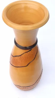 Produktbild von BODENVASE "KAIRO-RISCAS" Göße: ca.60 CM Hellbraun