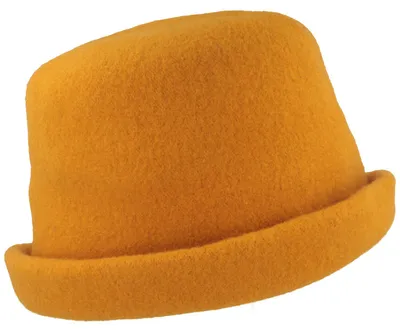 Kopka Clochard Hut aus Walkstrick in gold