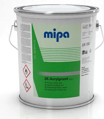 Produktbild von MIPA 2K Acrylgrund 10:1 Grundierung grau, 5kg