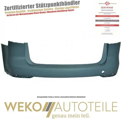 Produktbild von Stoßstange hinten DIEDERICHS 2296055 für VW