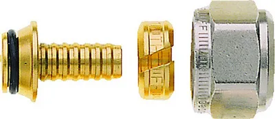 Produktbild von Heimeier Klemmverschraubung 18 x 2mm vernickelt für Kunststoffrohr 1311-18.351