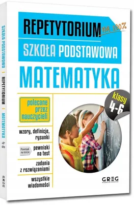 Zdjęcie produktu dla Repetytorium - szkoła podstawowa. Matematyka, kl. 4-6
