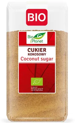 CUKIER KOKOSOWY BIO 500 g - BIO PLANET