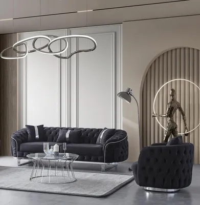 Immagine prodotto di Comfort moderno - divano e poltrona per tutta la famiglia