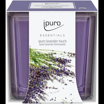 Obrázek produktu pro ipuro IFC2210 Duftkerze Lavender Touch lila Lavender