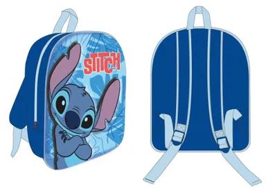 Imagen del producto de Mochila 3D de Lilo & Stitch, para niños, mochila escolar de Disney, para niños y niñas