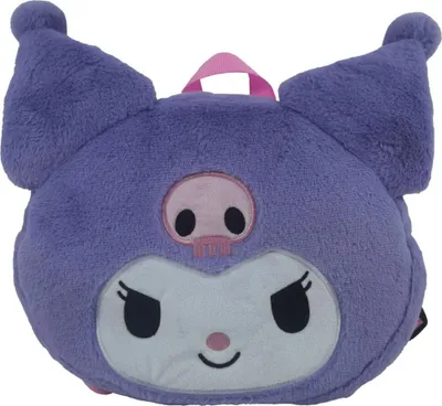 Obrázek produktu pro Dětský plyšový batoh Hello Kitty Kuromi se zipem