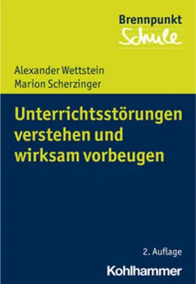 Obrázek produktu pro Unterrichtsstörungen verstehen und wirksam vorbeugen