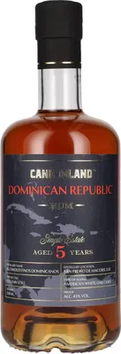 Produktbild von Cane Island DOMINICAN REPUBLIC 5 Years Old Single Estate Rum 43% Vol. 0,7l