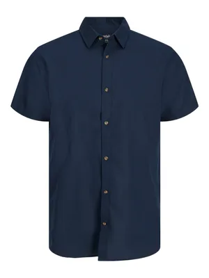 Produktbild von Jack & Jones Summer Linen Kurzarmhemd Blau S Mann Blau S