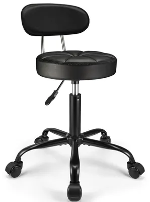Image de Fauteuil de bureau pivotant en similicuir avec dossier