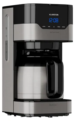 Obrázok produktu pre Klarstein, kávovar s 1,2 l termo kanvicou, 800 W, časovač, 10 šálok, 800 W