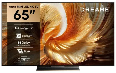 Produktbild von Dreame Aura Mini LED 4k TV S100, 165,1 cm (65"), 3840 x 2160 Pixel, QLED, Smart-TV, WLAN, Schwarz