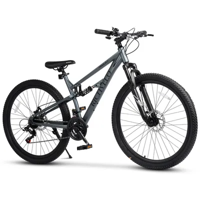 Produktbild von VELORS Mountainbike 27.5 Zoll Fahrrad 21 Gang Shimano Tourney Schaltwerk Kettenschaltung mechanische Scheibenbremse Fully MTB für Herren Damen Jungen