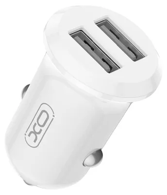 Zdjęcie produktu dla Xo Ładowarka Samochodowa Cc67 12W 2X Usb Biała