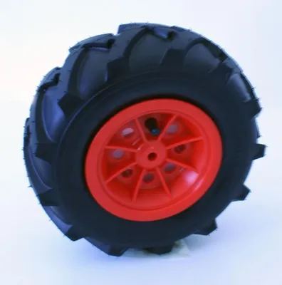 Zdjęcie produktu dla Rolly Toys Rad Luftbereifung 5" 260-95 mit Felge rot links