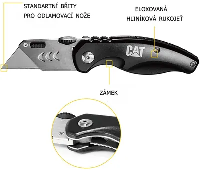 Obrázek produktu pro Nóż składany uniwersalny 16,2 cm
