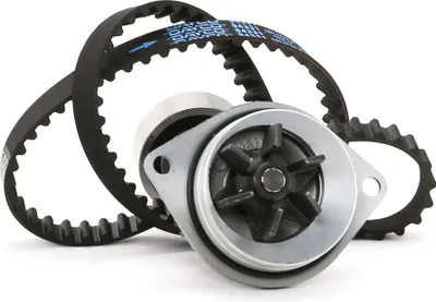 Produktbild von DOLZ KD028 Zahnriemensatz + Wasserpumpe passend für PEUGEOT 206 Schrägheck (2A/C) 106 II Schrägheck (1A, 1C) für CITROËN Berlingo / Berlingo First