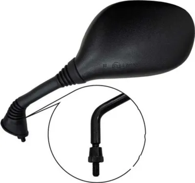 Immagine prodotto di Specchietto manubrio JMP sinistro omologato nero BA19-TK0001B-L
