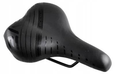 Produktbild von Monte Grappa Nevea Fahrradsattel Schwarz Komfortabel