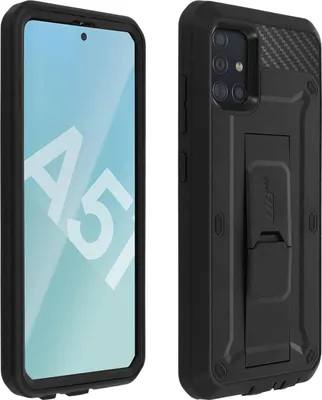 Produktbild von Supcase Unicorn Beetle PRO SUP-Galaxy-A51-UBPro-SP-Black, Cover, Samsung, Galaxy-A51-5G, 16,5 cm (6.5"), Schwarz