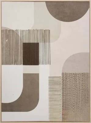 Produktbild von Bedruckte leinwand xena 58x2,3x78cm braun - Atmosphera créateur d'intérieur